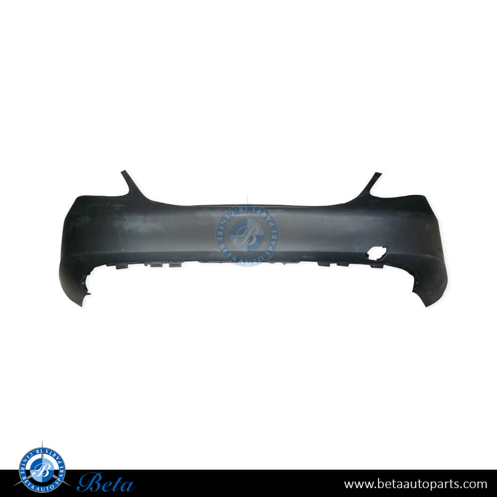 Rear Bumper with Park Assist with Moulding Hole for Mercedes C-Class W205 2015-2018 models, Part Number 2058806400 Rear Bumper with Park Assist with Moulding Hole for Mercedes C-Class W205 2015-2018 models, Part Number 2058806400